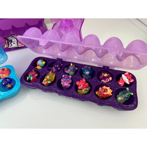 Hatchimal Lot 33 Figures 2 Egg Storage Containers 1 Lg Carrier Animal Toy Gift - Picture 5 of 16